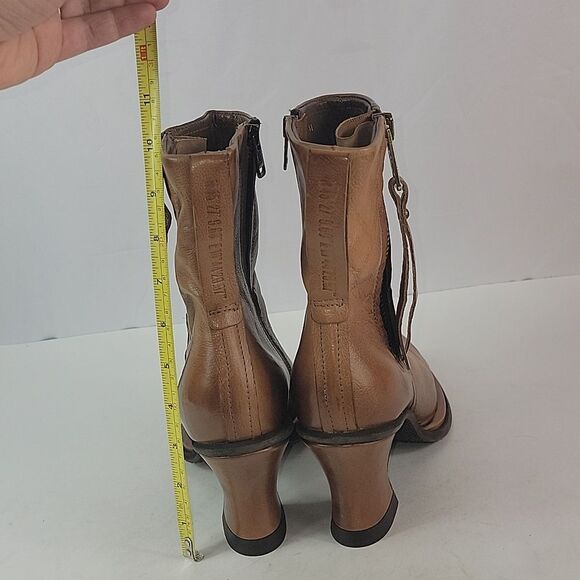 A.S 98 Nelle Stylish Italian Leather Women's Ankle Boots - Picture 7 of 16